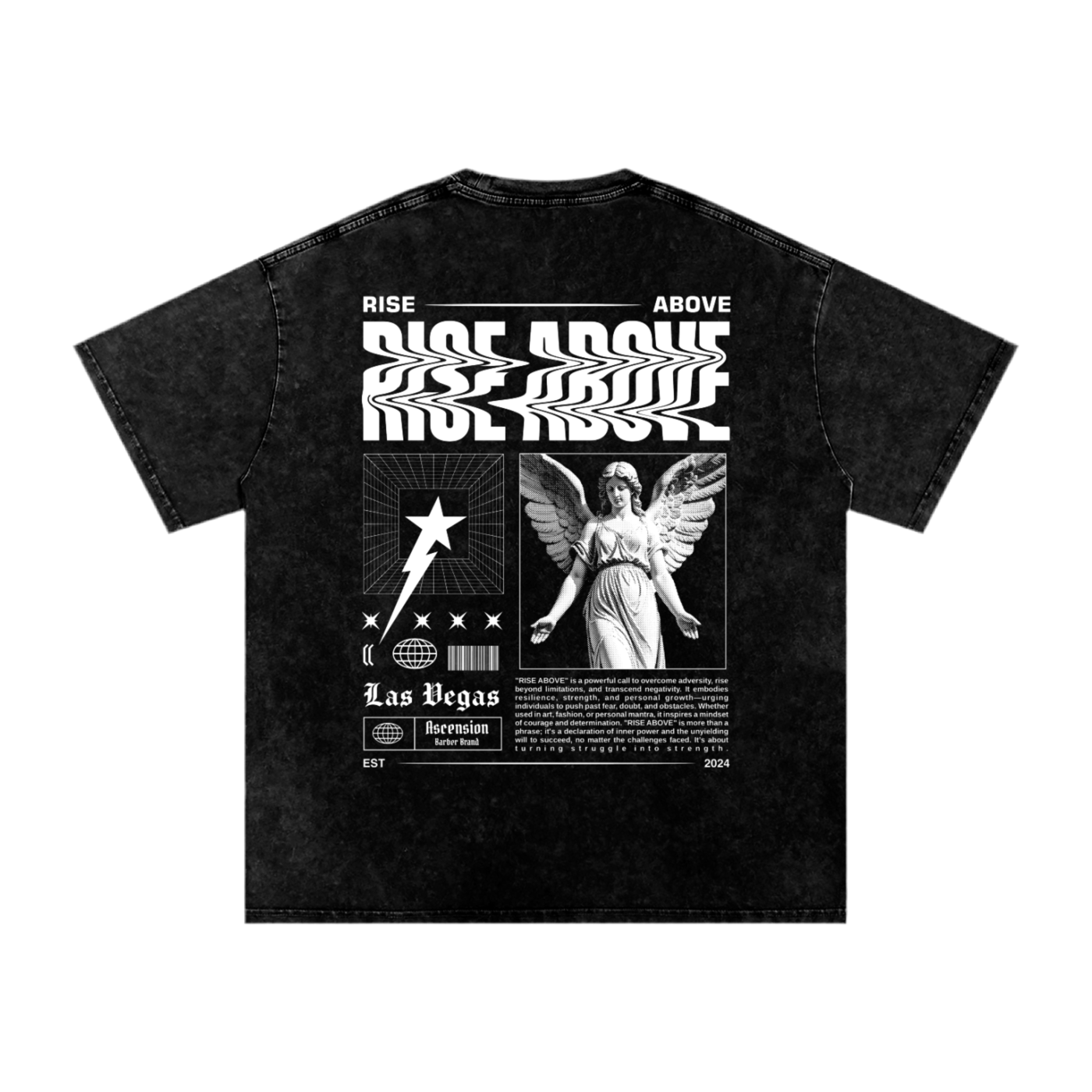 Rise Above - Oversize Tee